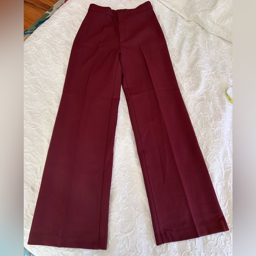 Vintage Levi's Rich Burgundy Trouser Pants
